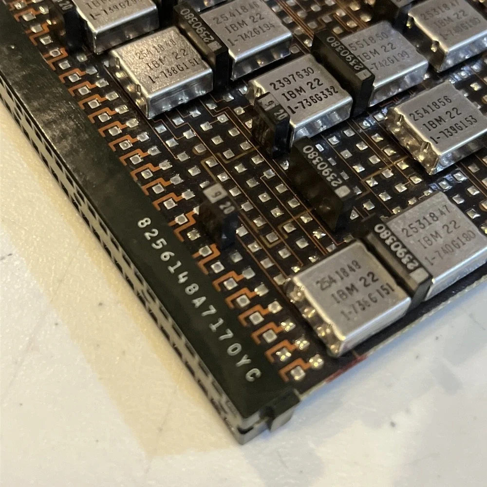 IBM mst 2 Chips 370 1970s Integrated Chip‎ Computer Vintage Rare
